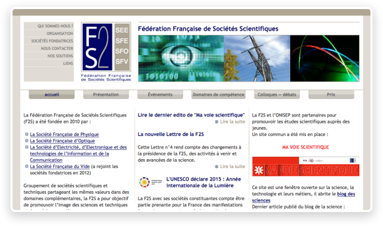 site de la F2S
